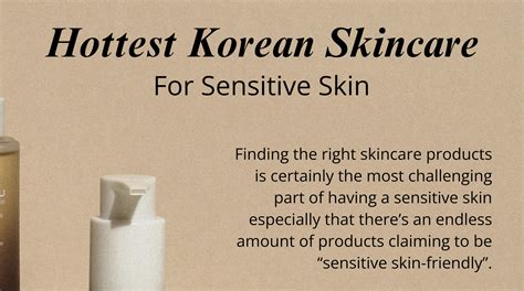 Hottest Korean Skincare For Sensitive Skin | OoshTush | K-beauty | Free ...