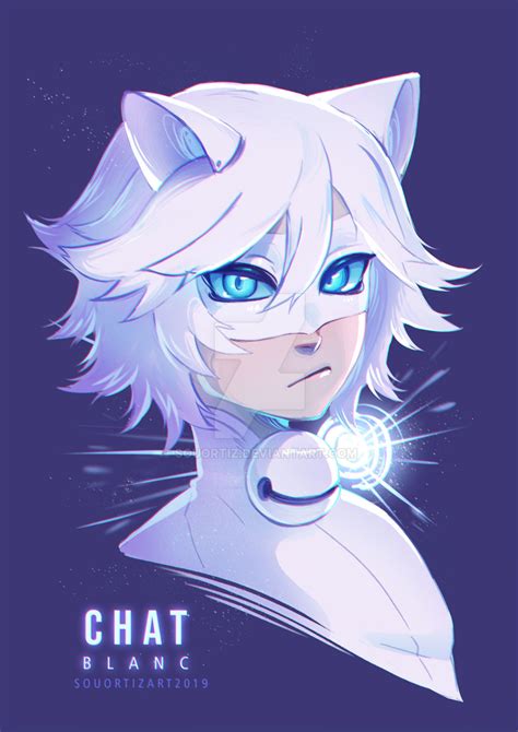 [FanArt] Chat Blanc by SouOrtiz on DeviantArt