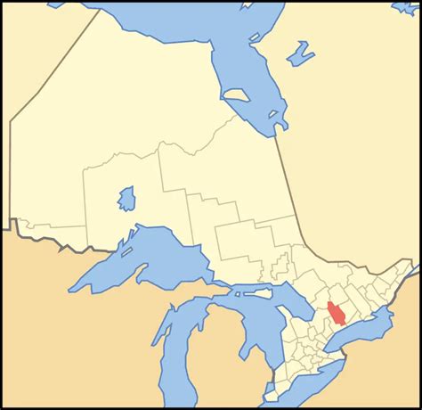 Map of Ontario Kawartha Lakes - MapSof.net