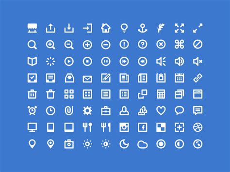 80 Shades of White Icons by Victor Erixon on Dribbble