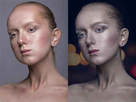 BEFORE - AFTER | retouching study on Behance