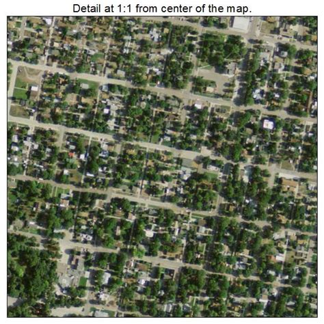 Aerial Photography Map of Chadron, NE Nebraska