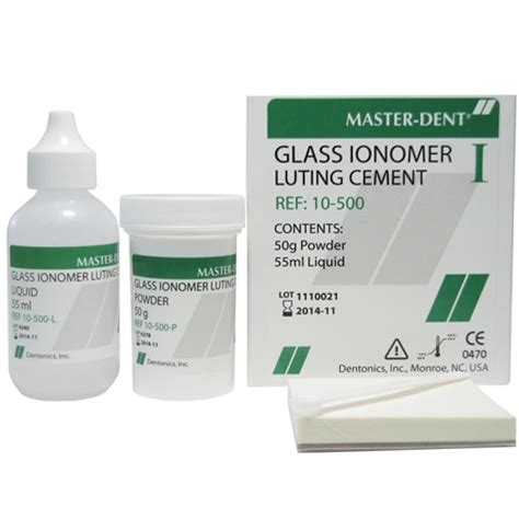 Master-Dent Glass Ionomer Cement Dentonics Cements Liners All Products | lupon.gov.ph