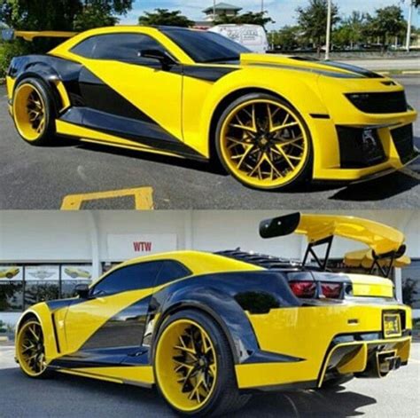 Wicked Design Camaro Black and Yellow