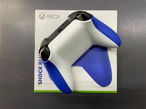 Controller Microsoft Xbox Shock Blue - SPACE CASH VARESE