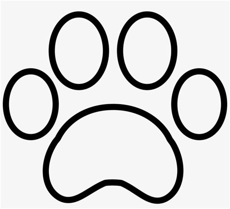 White Paw Print - White Paw Print Transparent Transparent PNG - 980x844 ...