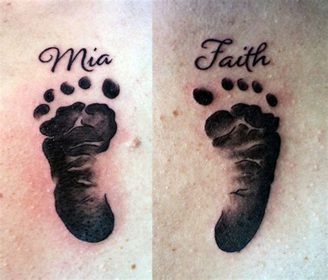 Tattoo Design Gallery 360: Footprint Tattoos