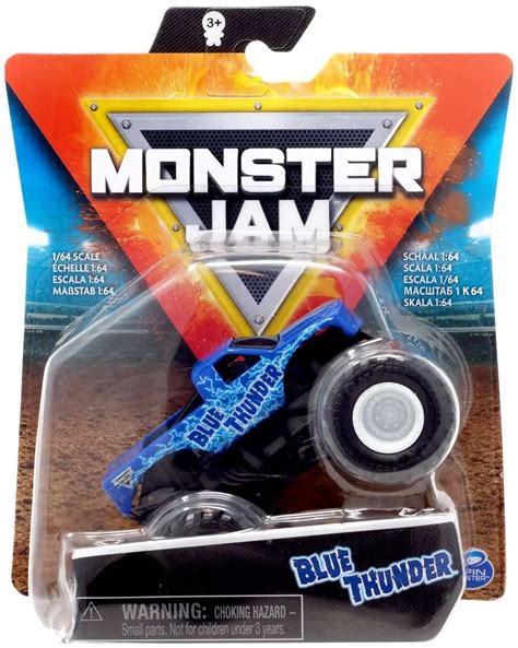 Monster Jam Blue Thunder 164 Diecast Car Spin Master - ToyWiz