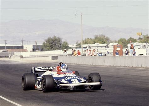 1981 Caesars Palace Grand Prix in Las Vegas, USA. Derek Warwick at the ...