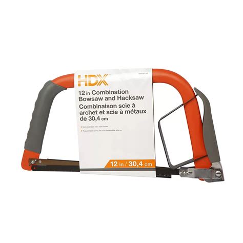 HDX 12 inch Combination Bow Saw & Hacksaw | The Home Depot Canada