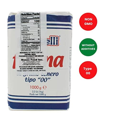 Tipo 00 Flour, All Purpose, Product of Italy, 2.2 lbs, All Natural ...