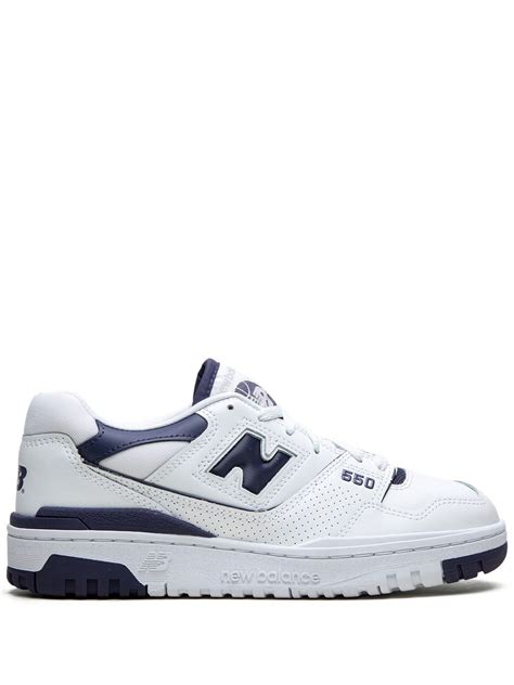 New Balance 550 "White/Navy" Sneakers | White | FARFETCH ZA