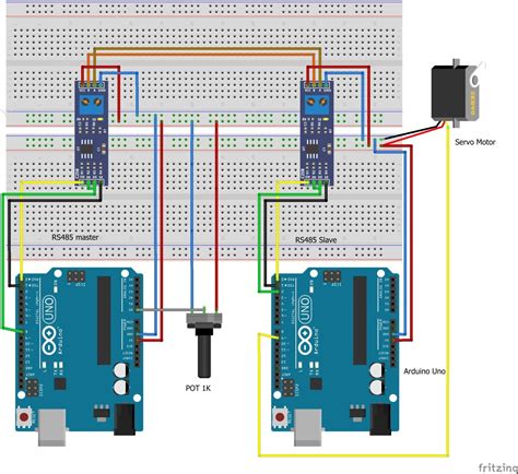 RS-485 Serial Communication between Two Arduino Uno Boards