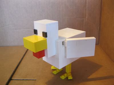 Minecraft LEGO Chicken + Instructions/Tutorial - Other Fan Art - Fan Art - Show Your Creation ...