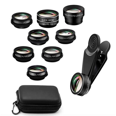 Fisheye Camera Lens 10 In 1 Mobiel Lens Kit Radial... – Vicedeal