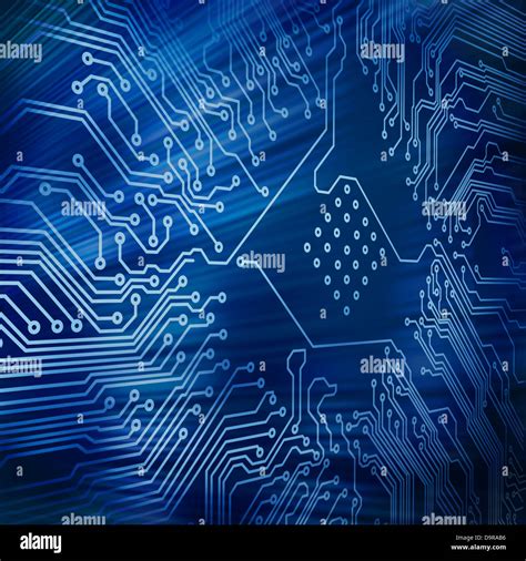 Digital circuit board Stock Photo - Alamy