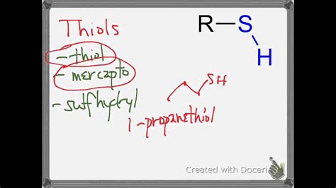 Naming Thiols - YouTube