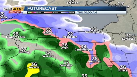 First Alert Weather: Tracking a little wintry mix for a couple hours on ...