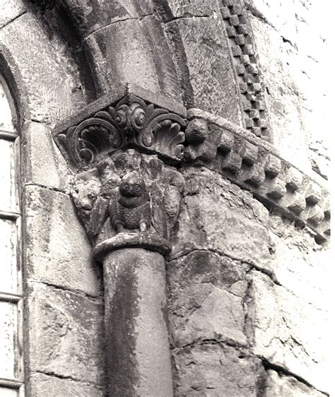 Engaged columns | Romanesque architecture, Romanesque, Lion sculpture