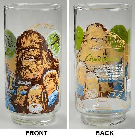 Burger King Star Wars Glasses 1977 Value - Burger Poster