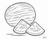 Watermelon coloring Page  Free Printable Coloring Pages sketch template