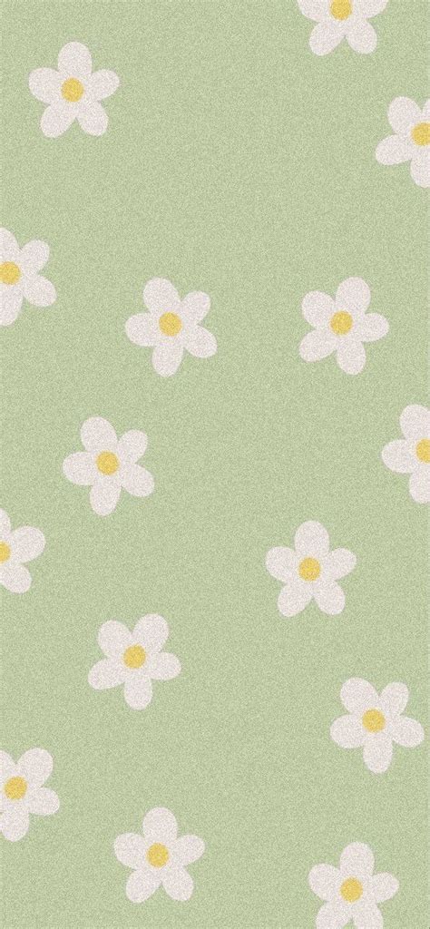 Flower Pastel green , green , light green aethetic wallpaper | Pink and green wallpaper, Mint ...