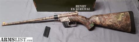 ARMSLIST - For Sale: Henry Survival Rifle 22LR True Timber-Kanati Camo ...