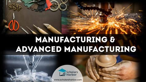 Manufacturing & Advanced Manufacturing Explained | Advanced Manufacturing Methods - Scholars Harbor