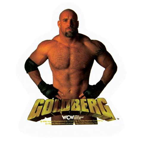 WCW - Goldberg Photo Decal - Walmart.com