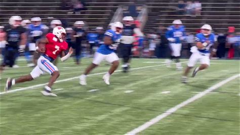 SMU Football Spring Game clips | Kevin Jennings leads Mustangs offense ...