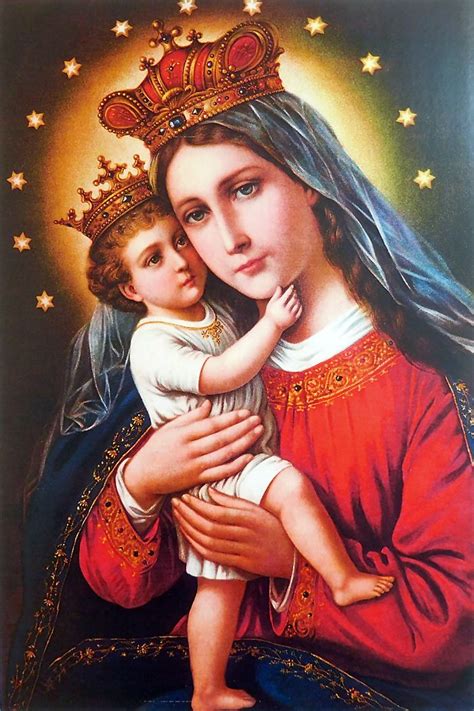 Items matching with Mother Mary and Baby Jesus (rf52)