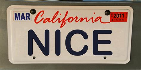 California DMV: You Can’t Put “69” on Custom License Plates | Inverse