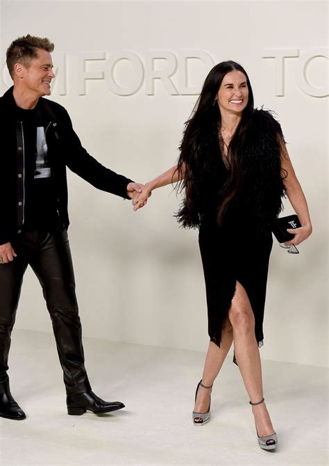 Rob Lowe Reunites With 'Longtime Pal' Demi Moore