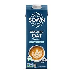 Amazon.com: SOWN Organic Oat Creamer Vanilla - Barista Oat Milk Non ...