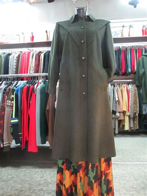 70s Green Loden Coat/loden Frey/wool/entry Pockets/back Box-pleat/lined/size M-8 Us/loden Anni ...