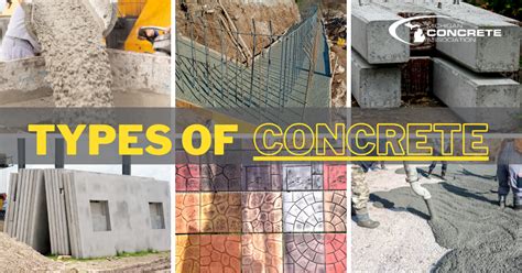 Types of Concrete