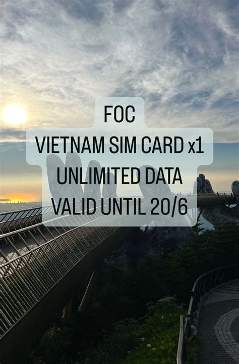 VIETNAM SIM CARD UNLIMITED DATA, Mobile Phones & Gadgets, Mobile ...