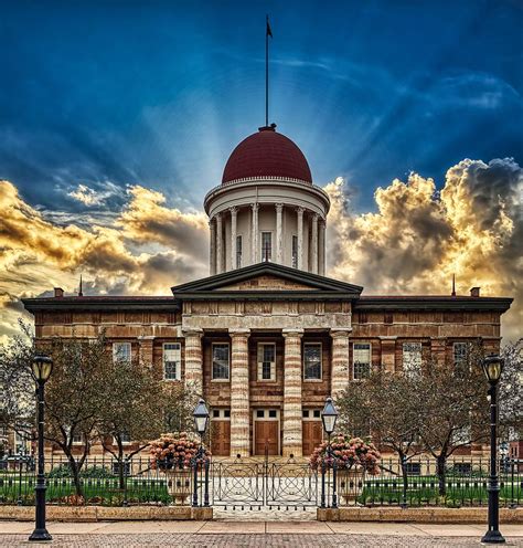 The Old Illinois State Capitol Building Photograph by Mountain Dreams ...