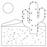 Sun over Desert Cactuses coloring Page  Free Printable Coloring Pages sketch template