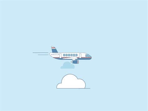 Airplane | Motion design animation, Motion graphics animation, Motion ...