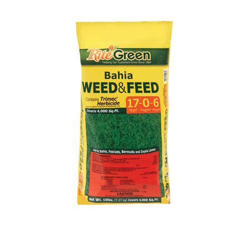 Rite Green 151208 Lawn Fertilizer Bahia Weed & Feed For Bahia Grass ...