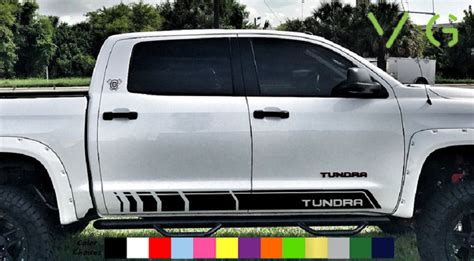 Toyota Tundra Vinyl Side Decal Sticker Graphics Kit X2 ANY - Etsy