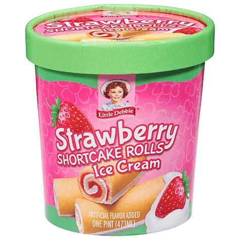 Little Debbie Ice Cream, Strawberry Shortcake Rolls 1 pt | Ice Cream & Ice Pops | Houchens ...