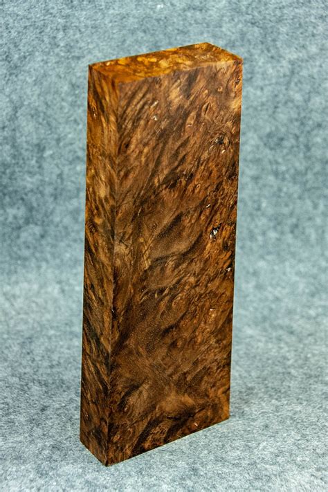 Stabilized hobby Walnut Burl wood blank for knife handle pen | Etsy