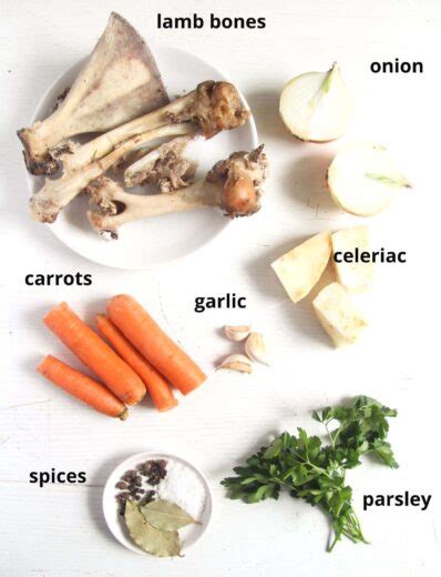 Lamb Stock or Lamb Bone Broth Recipe