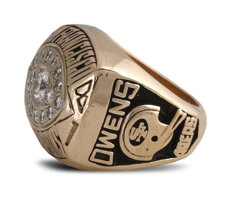 Lot Detail - San Francisco 49ers Super Bowl XVI Ring Presented to ...