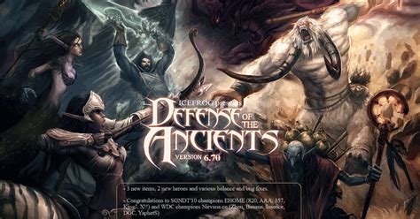 Men's Blog: Defense of the Ancient's latest version 6.70 released