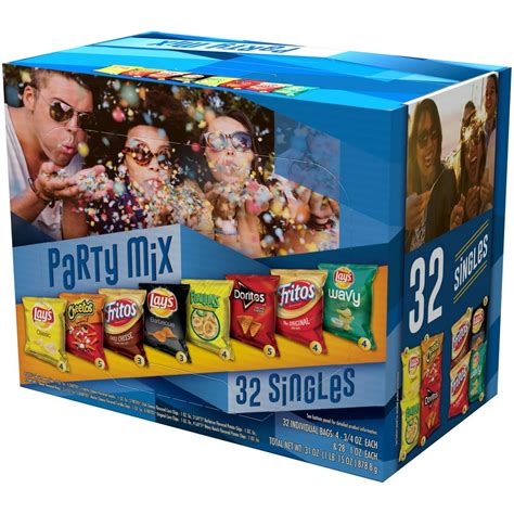 Frito Lay Party Mix Variety Snack Pack, 32 Count - Walmart.com ...