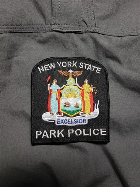 New York State Park POLICE Shoulder Patch-new - Etsy