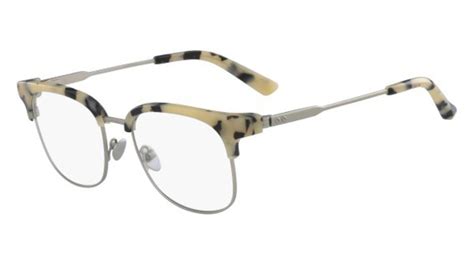 eyeglasses calvin klein ck 8060 107 cream tortoise/nickel - Walmart.com ...